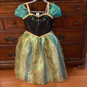 Disney Frozen Ana Kids Costume Dress with Boots
